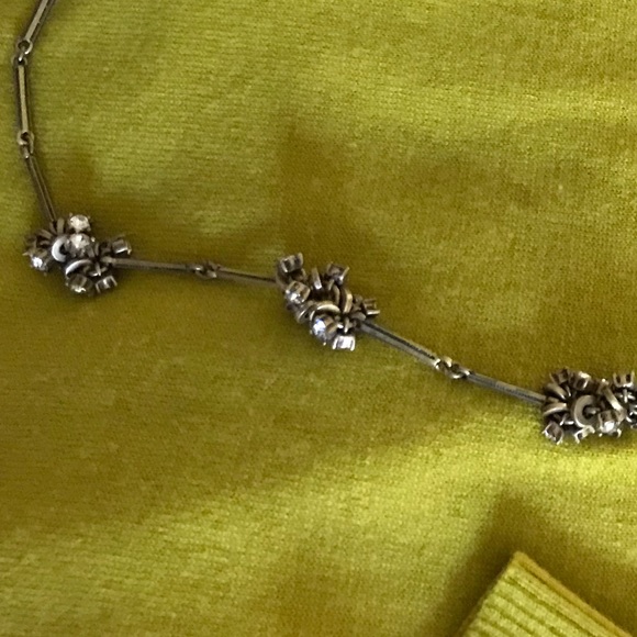 Crystal cluster necklace - Picture 3 of 3